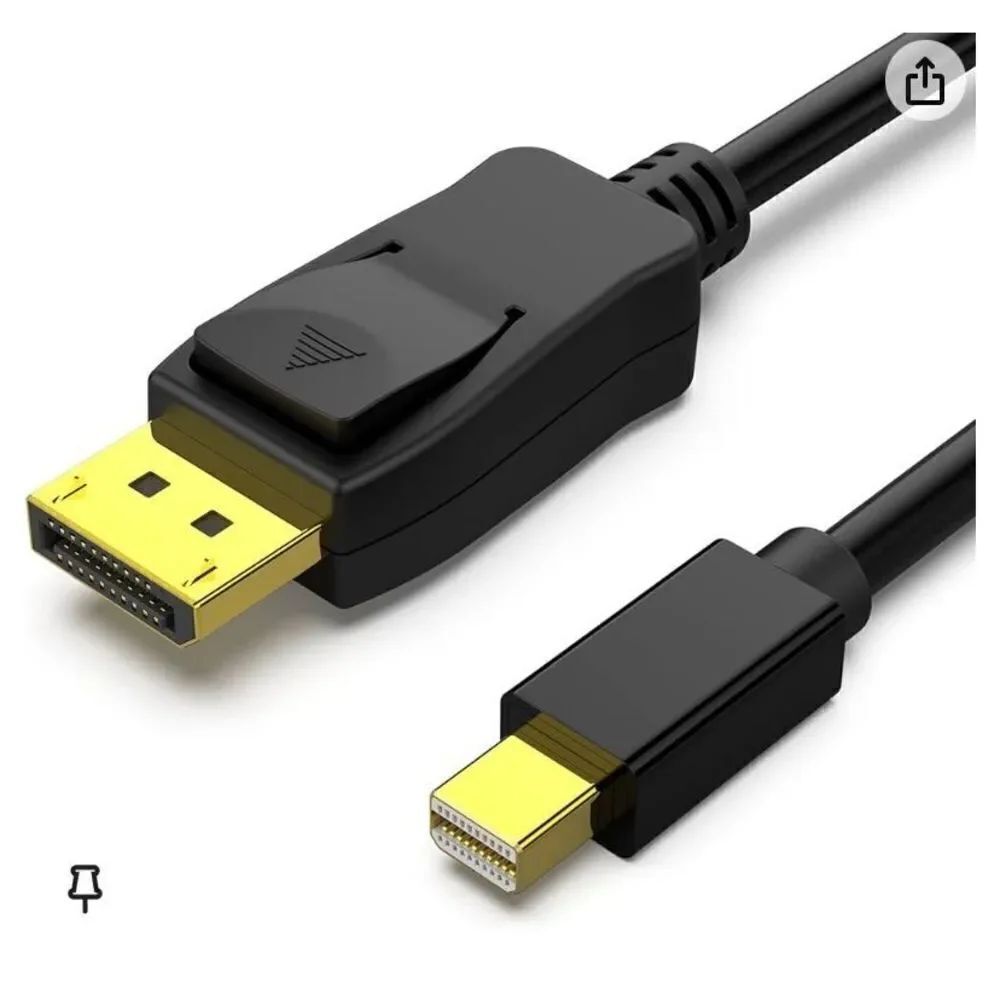 BENFEI New Mini DisplayPort to DisplayPort Cable 2 Pack, Mini DP Male To Male